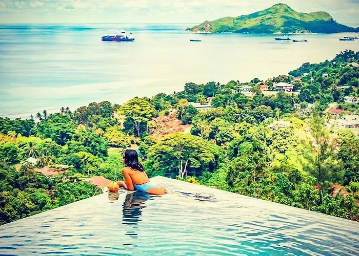 Aparthotel Aqua Boutique Hotel- Secluded Ocean View & Infinity Pool Glacis (Mahe)